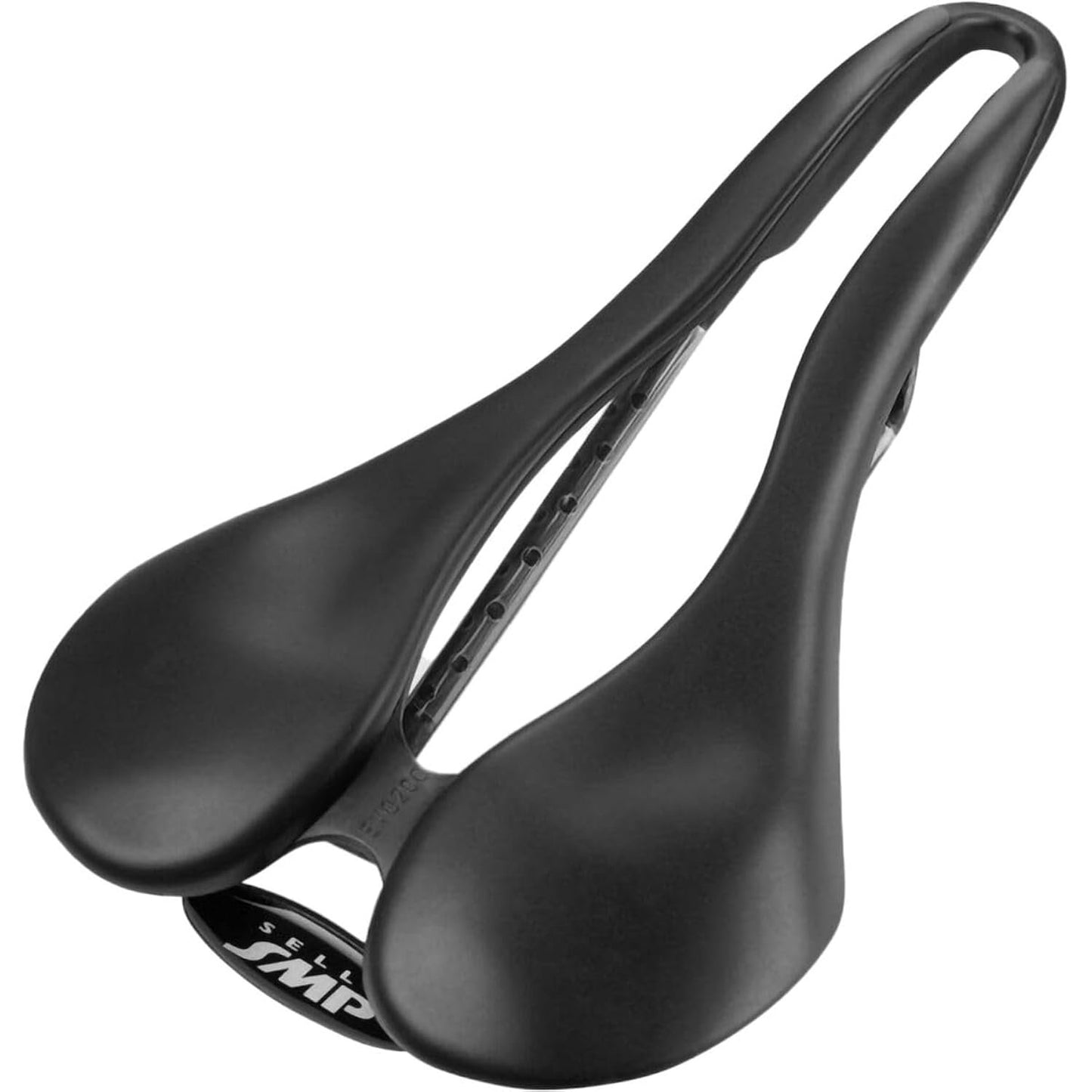 SMP Selle, EVO 20C Bike Saddle w/Carbon Rails Black