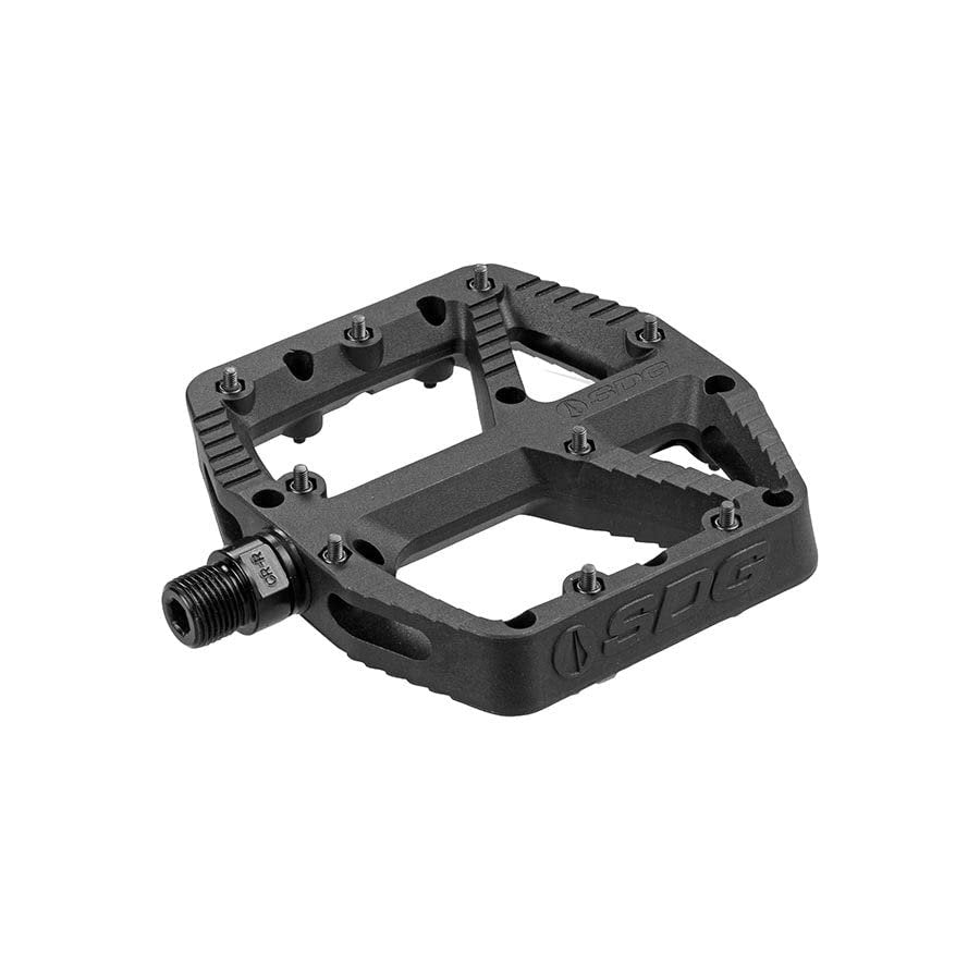 SDG Components, Comp, Platform Pedals Composite, 9/16'', Black, Pair