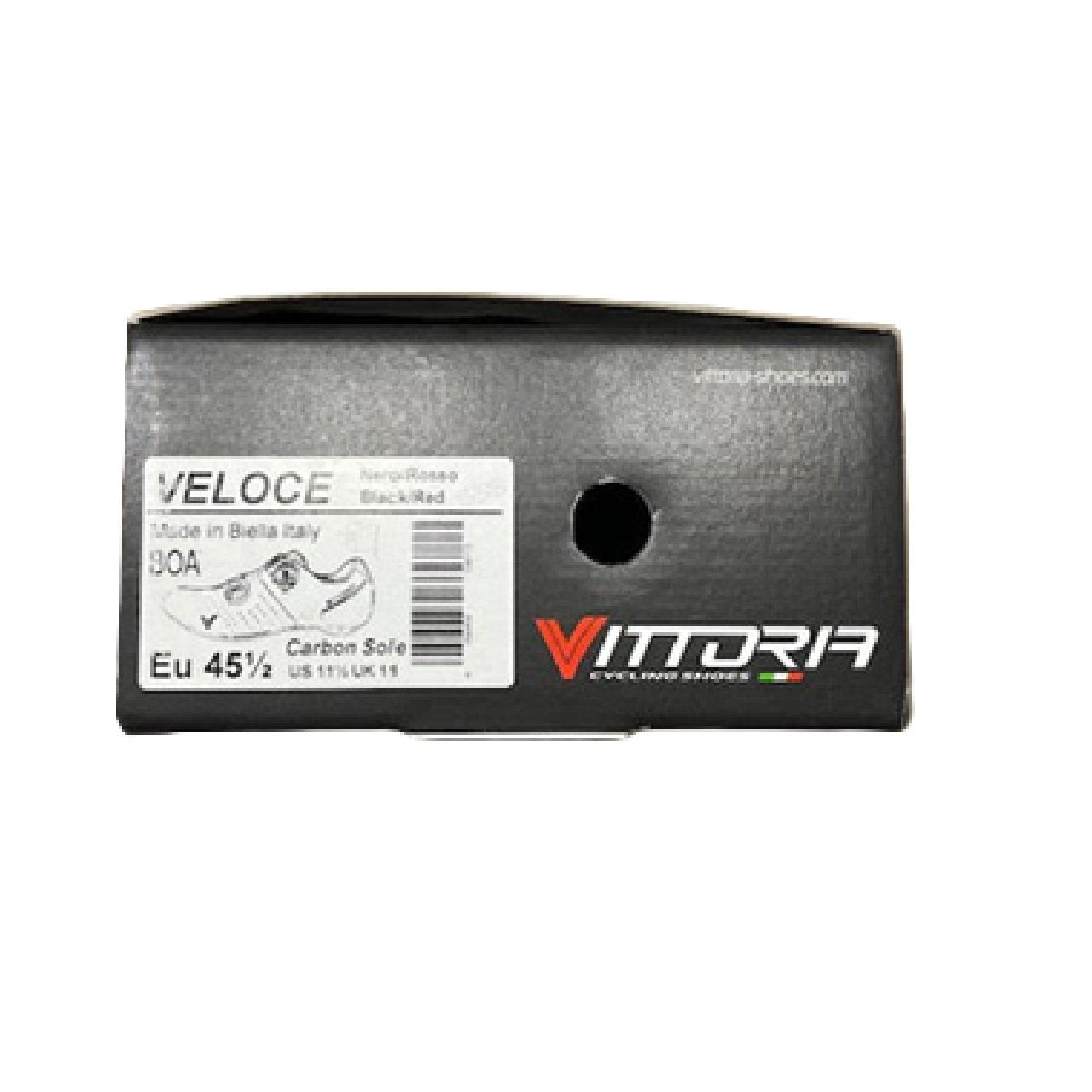 Vittoria Veloce Carbon Sole Road Bike Cycling Shoe 45.5 (11.5)