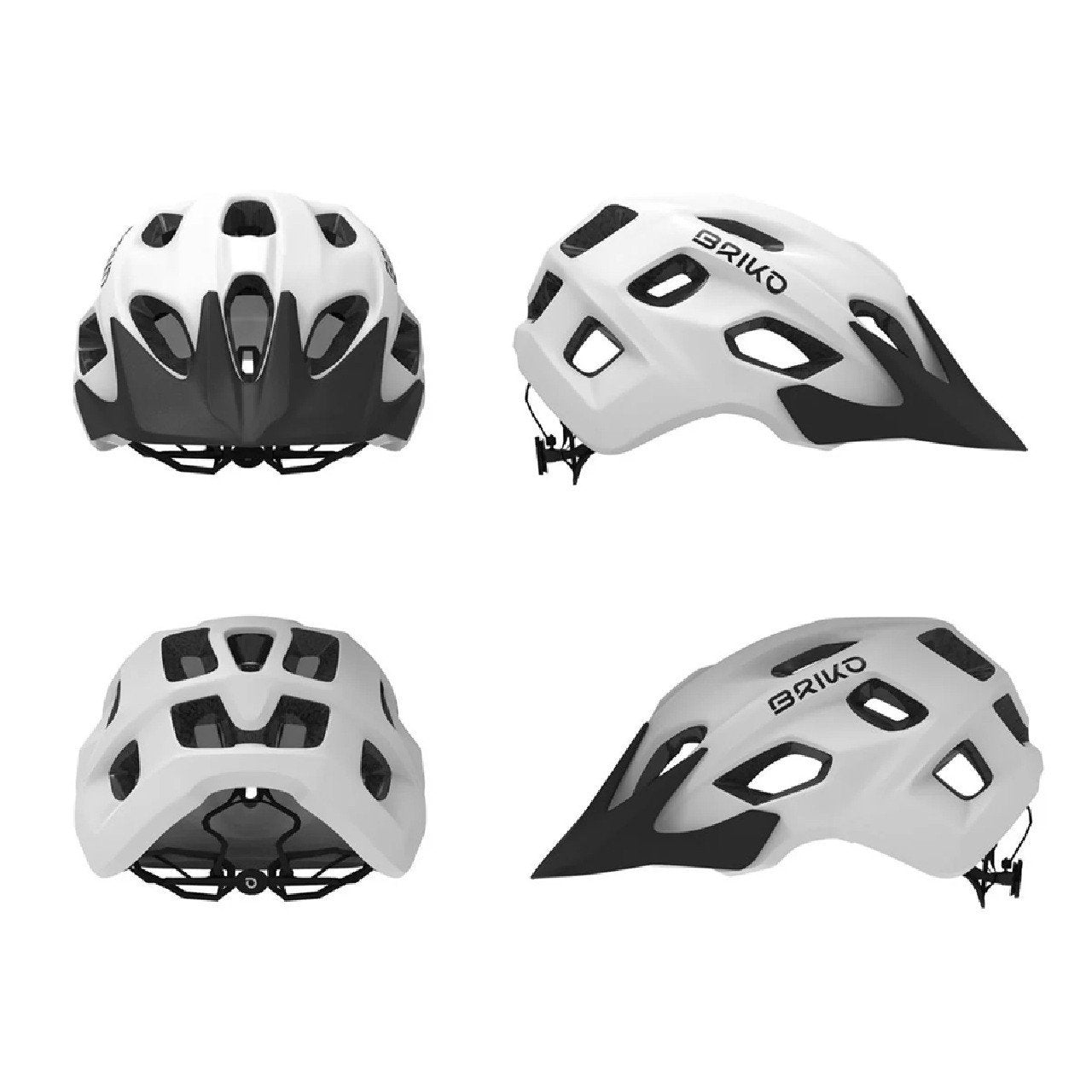 Briko Akan Bike Helmet Mountain bike Helmet White