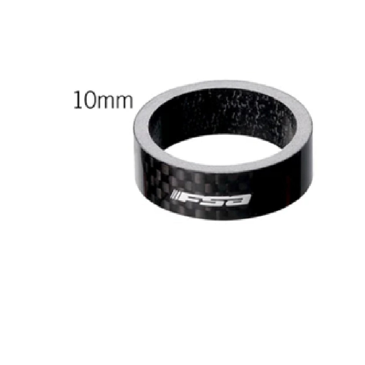 FSA UD Carbon Headset Spacer for 1 1/8 inch Steerer Tubes -10mm