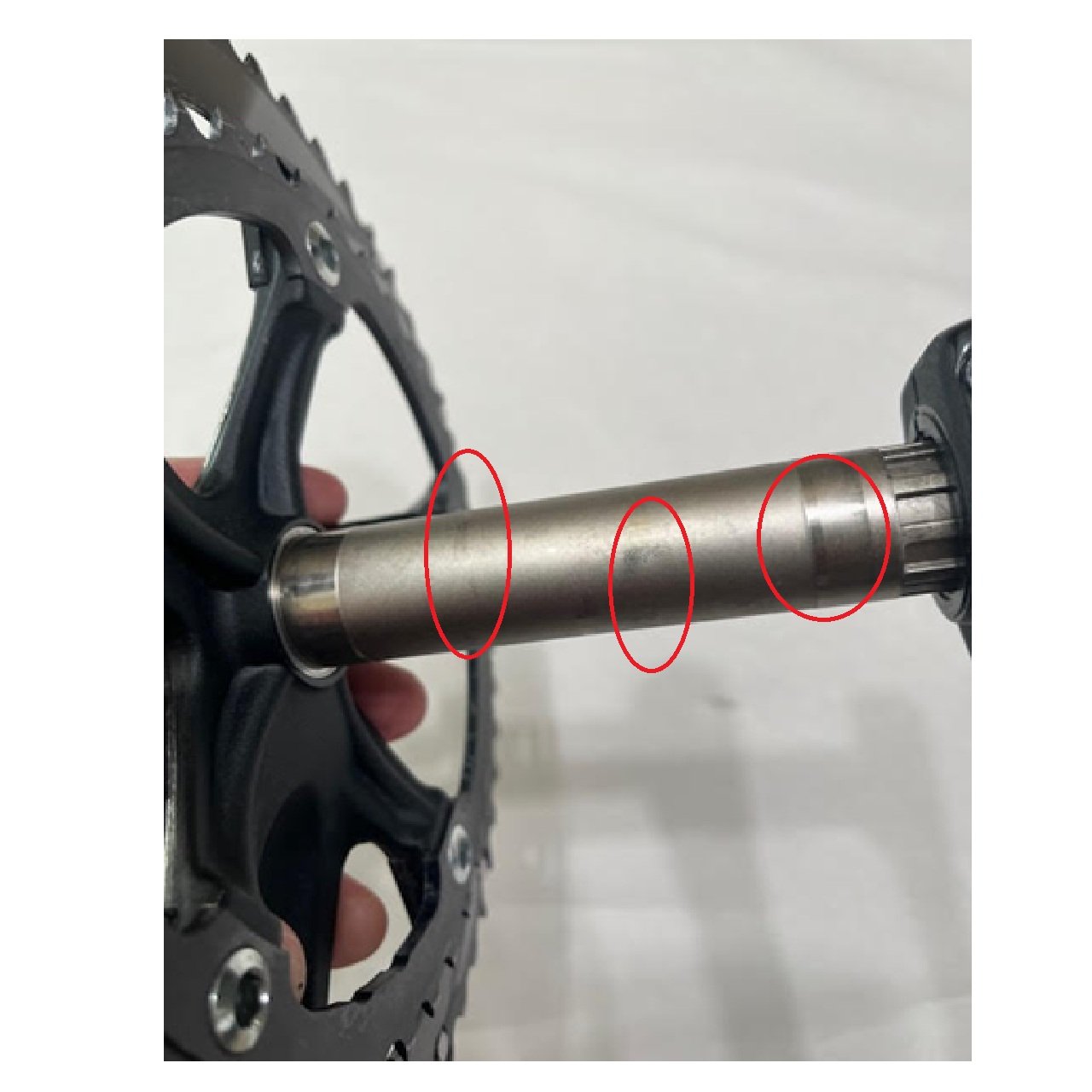 FSA Gossamer Road Crankset 53/39 x 172.5 used 24mm spindle
