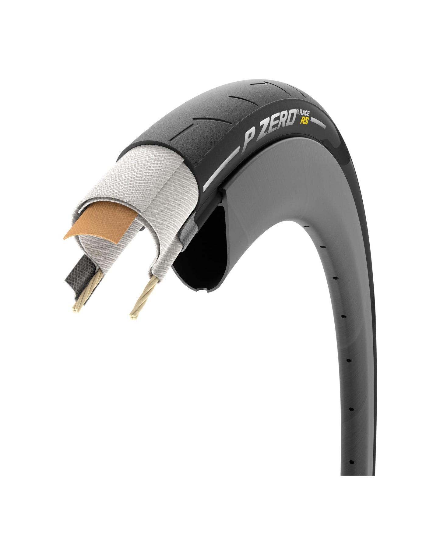 Pirelli P Zero™ Race RS Road Tire, 700x26C, Folding, Clincher, SmartEVO2, TechBELT, 127TPI, Black