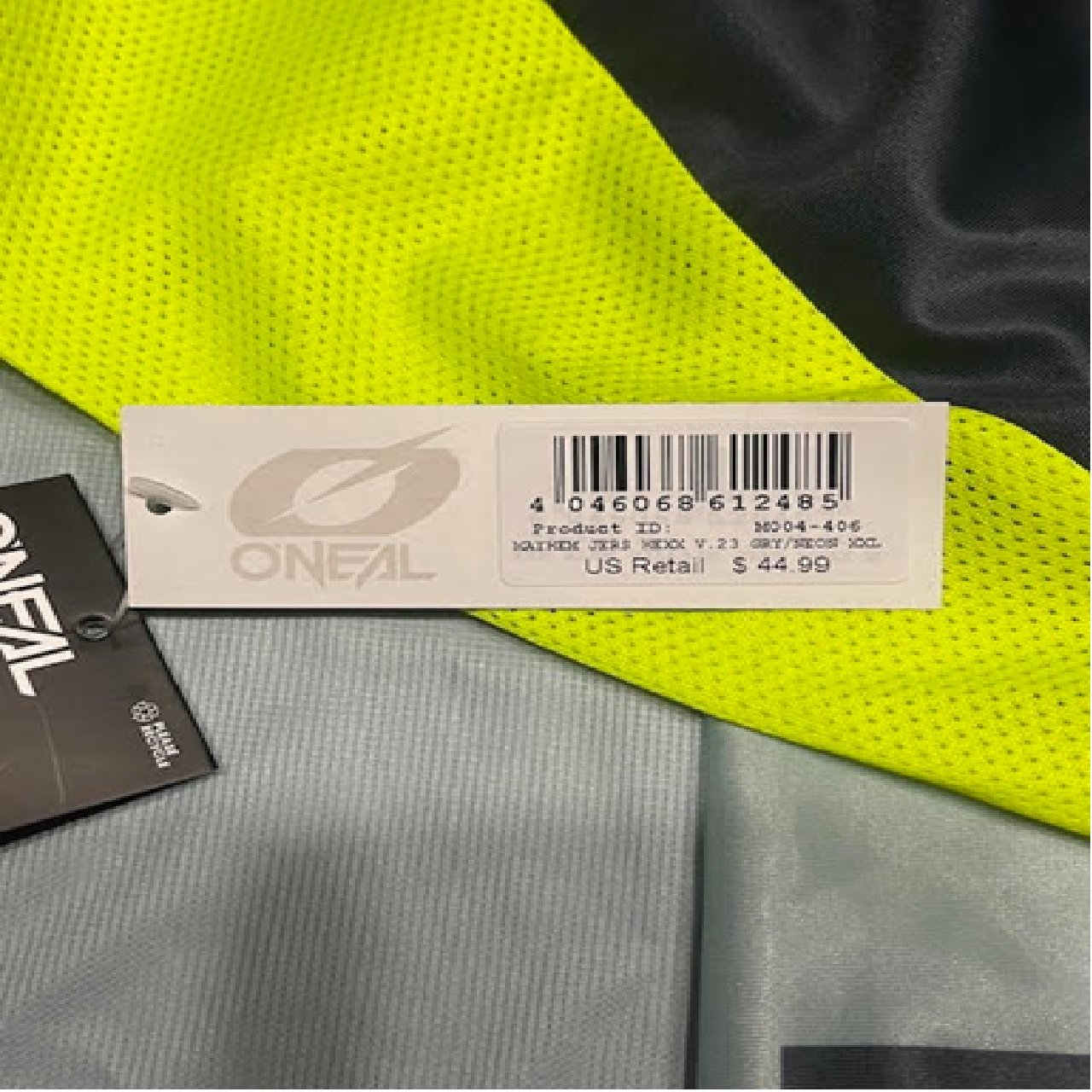 O'NEAL Mayhem Jersey Motocross/MTB V23 Hexx Gray/Neon, XXL