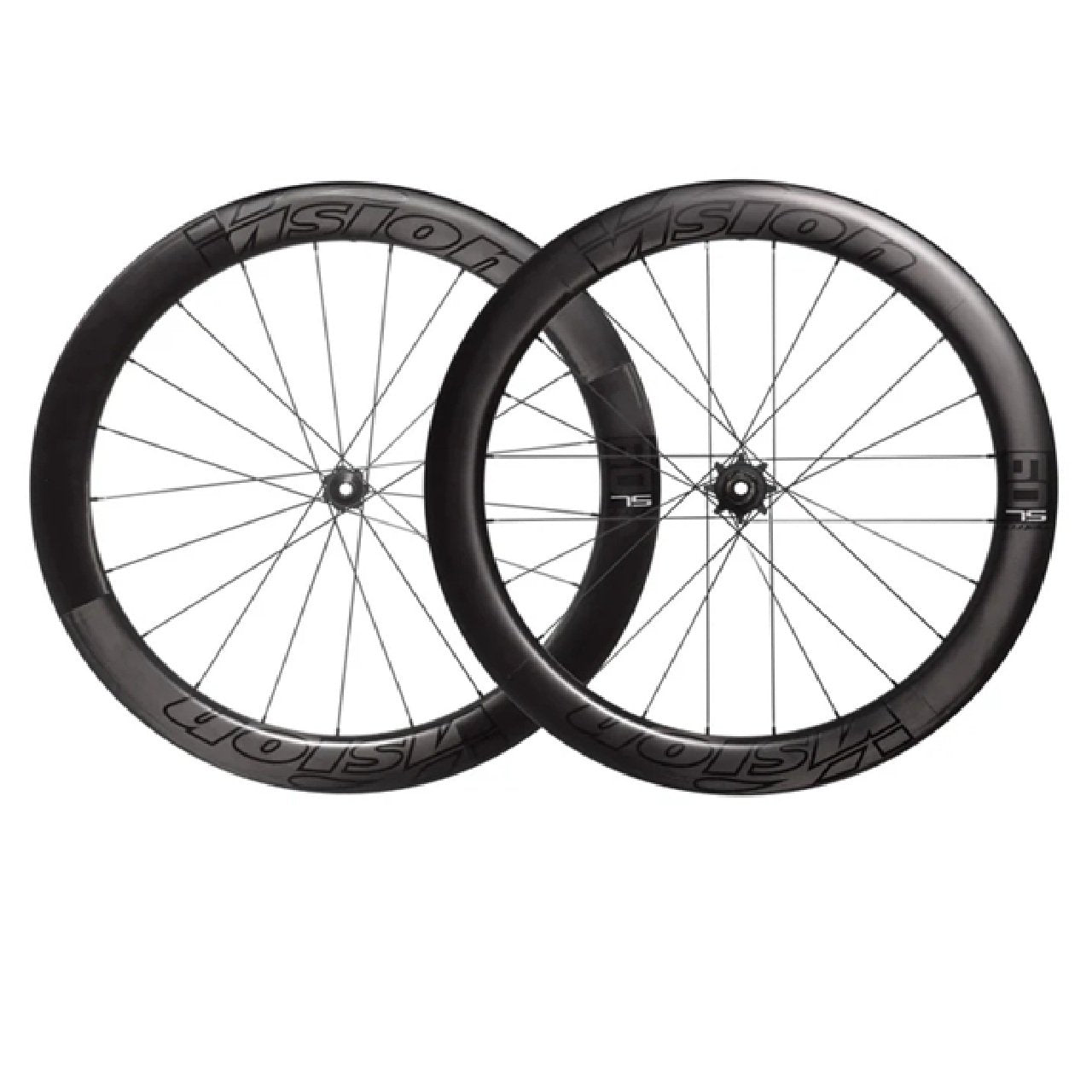 Vision Metron 60 TL Carbon Road Wheelset Center Lock Disc Brake HG 11/12