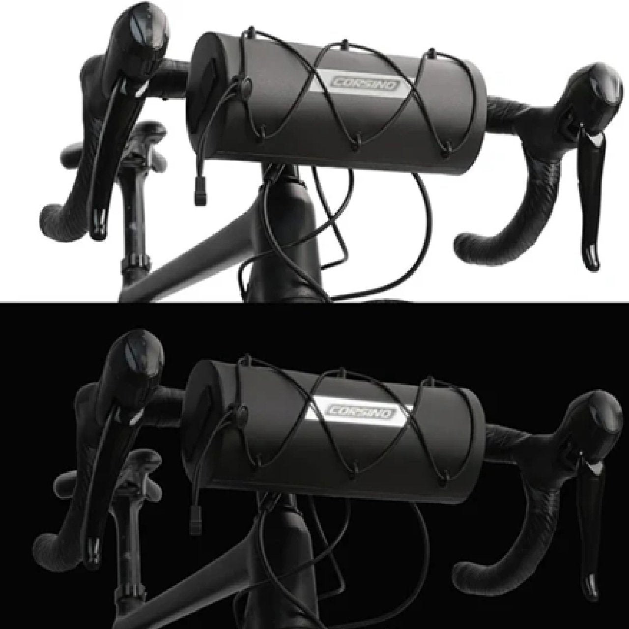 Corsino Force - Waterproof Bike Handlebar Bag 2.4L - Black