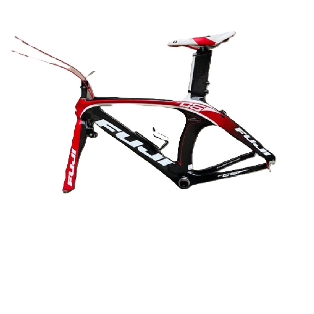 fuji fahrradrahmen Fuji 2011 D6 3.0 Triathlon Bike Carbon Frame and Fork Small