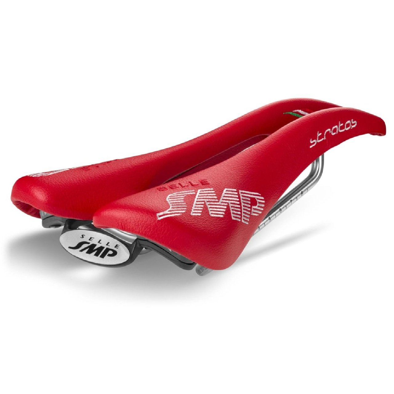 Selle SMP Stratos Bike Saddle Red Bike Seat for Road or MTB