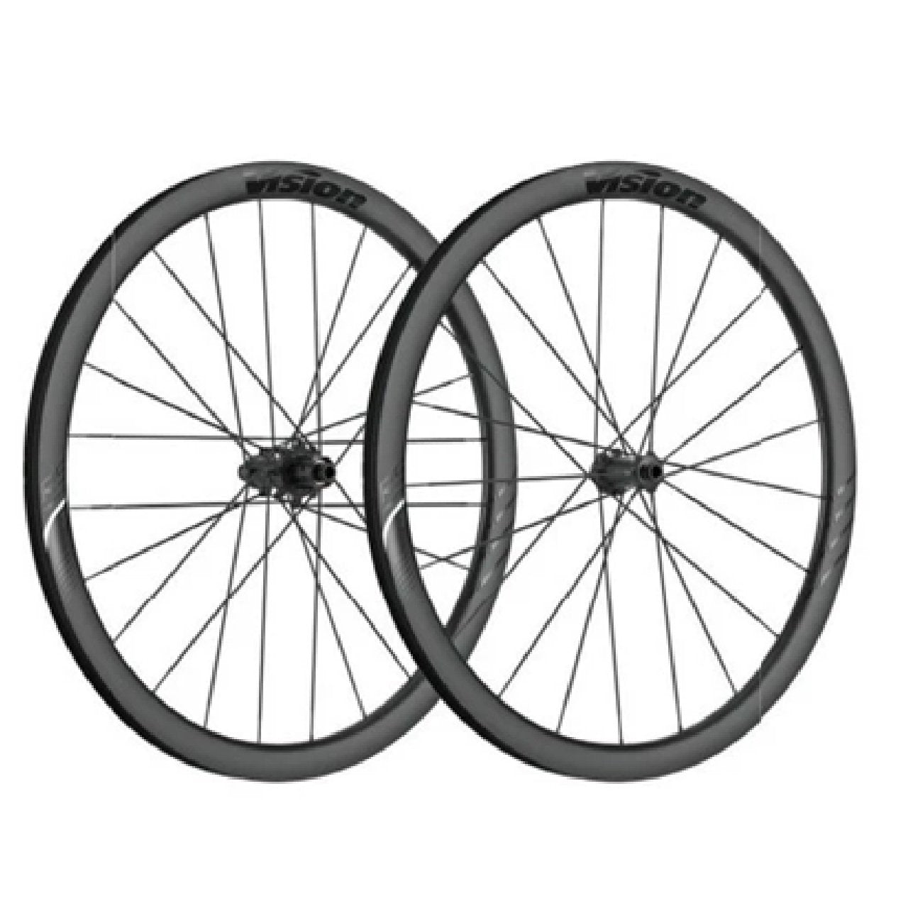Vision Metron RS 37 Carbon Road Wheel set Disc Brake-SHM Freehub