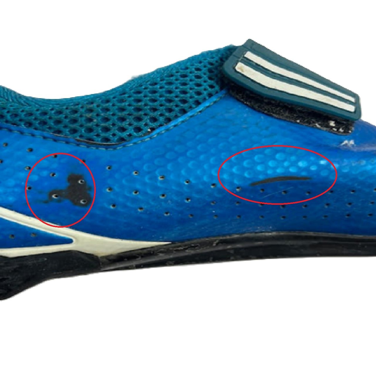Shimano TR9 Triathlon Cycling Shoe 43 , 8.9 US Blue Used
