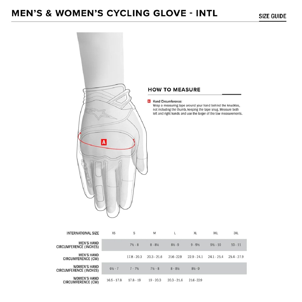 Alpinestars Women Stella A-Dura Thermal MTB Cycling Gloves-Black