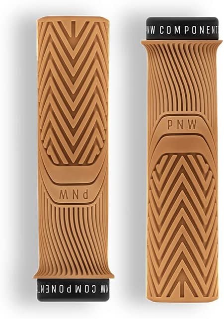 PNW Loam Mountain Bike Grip |MTB Grip (Peanut Butter, XL)