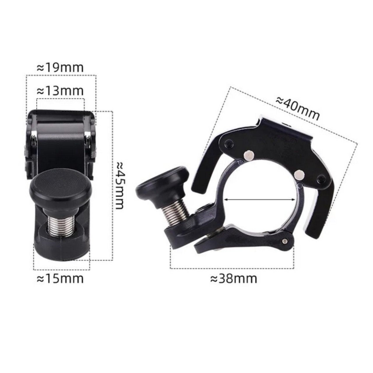 Makalu MTB Cycling Bell |Stainless Handlebar Mount Bike Bell Bicycle Safety