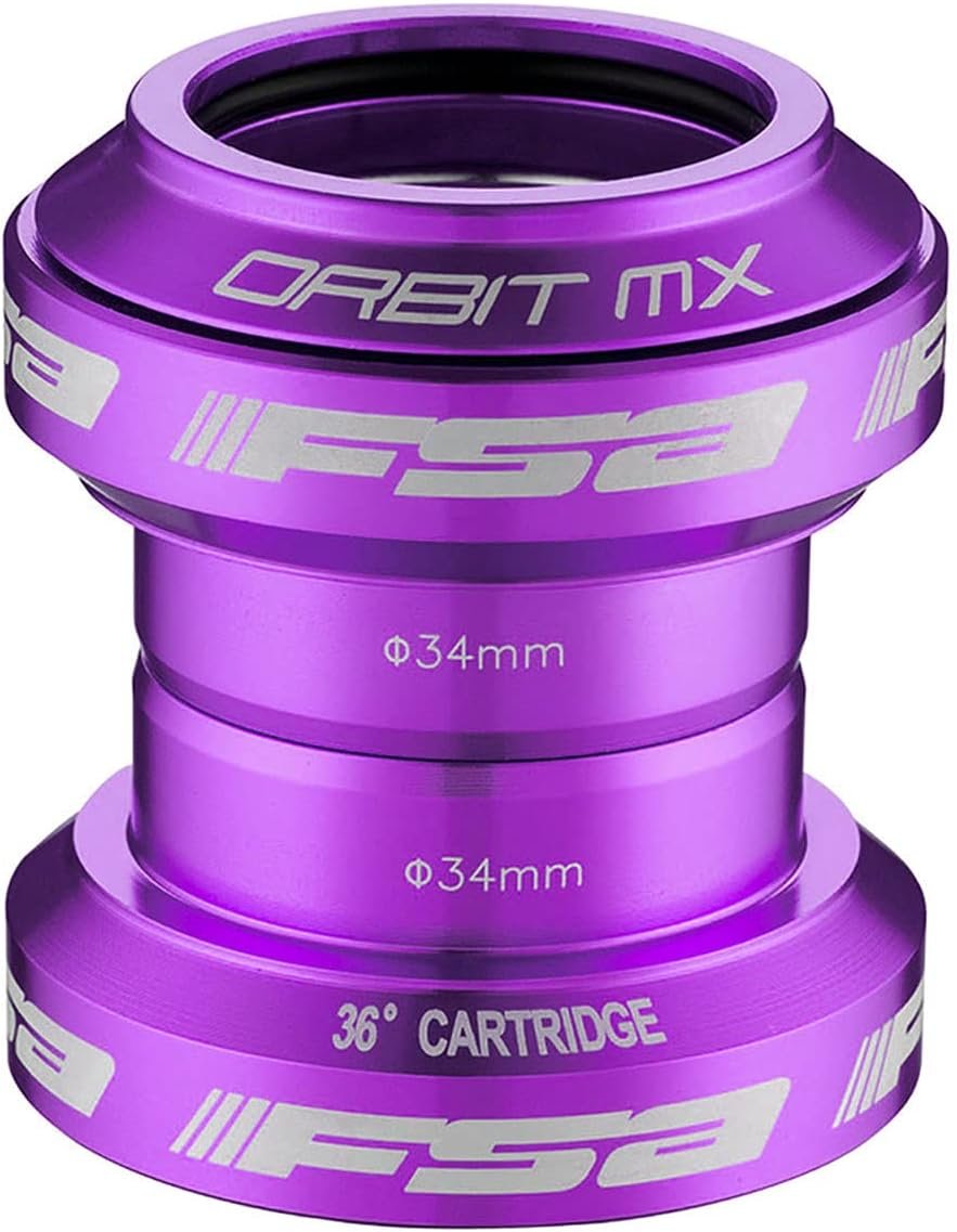 FSA Orbit MX Mountain Bike Headset - 1 1/8 Inch Threadless (Purple