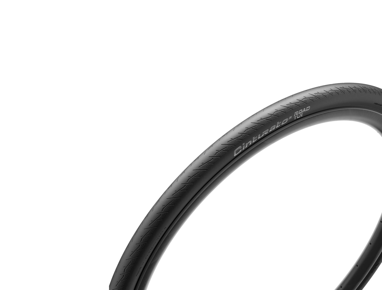 Pirelli Cinturato Road Bike Tyre, Tubeless Ready TLR, 700 x 28c, Black