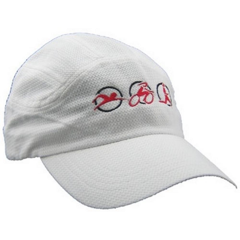 Gizmo Triathlon Running Hat - White