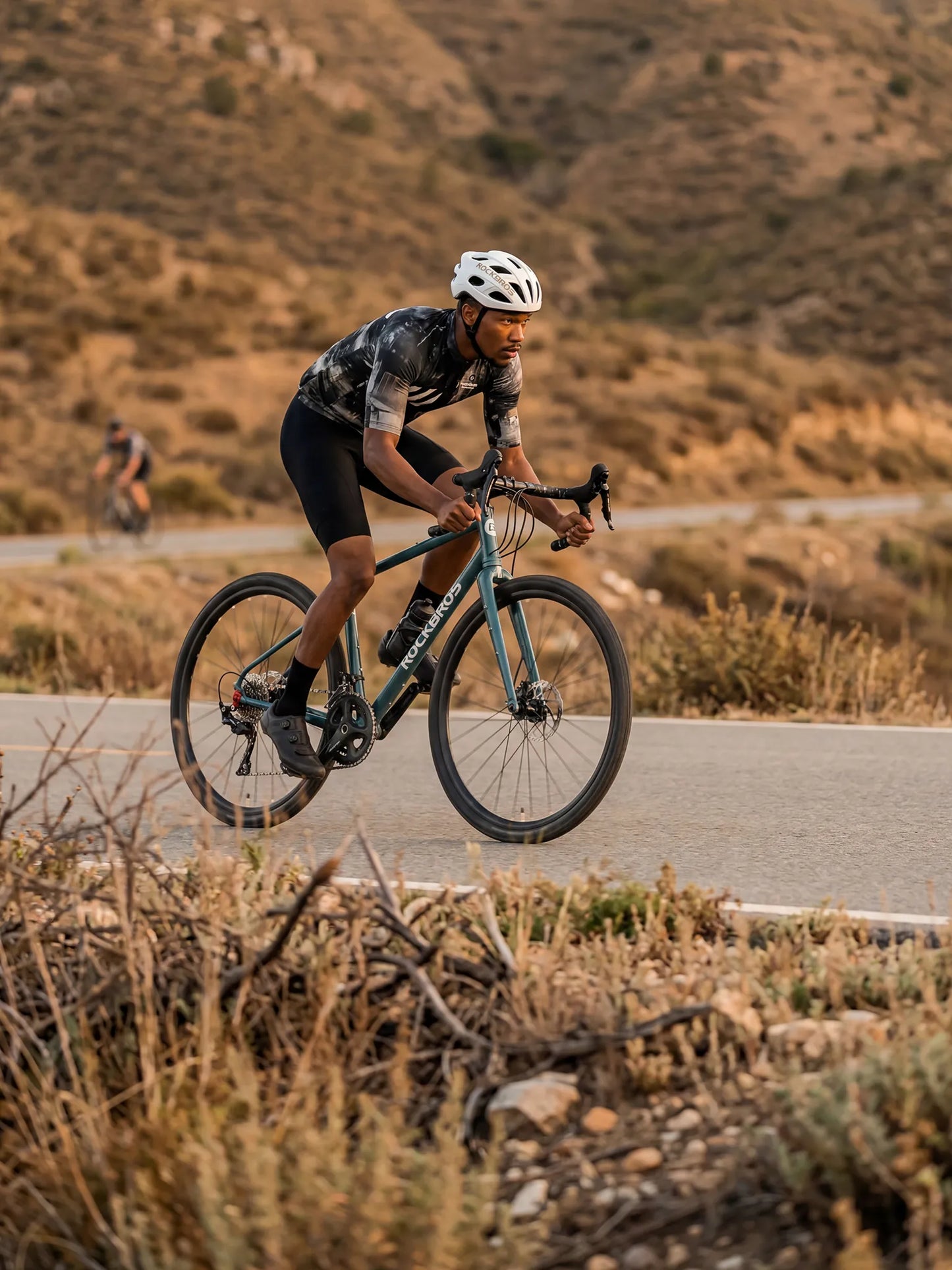 Men's Cycling Jersey-Asphalt Echo