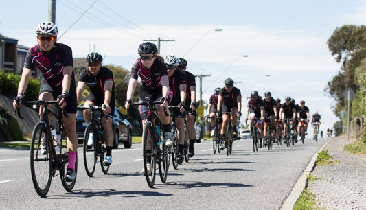 Group bike rides what to expect | image of group ride