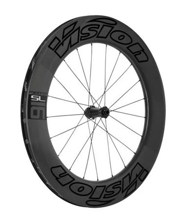 81 mm carbon road wheels