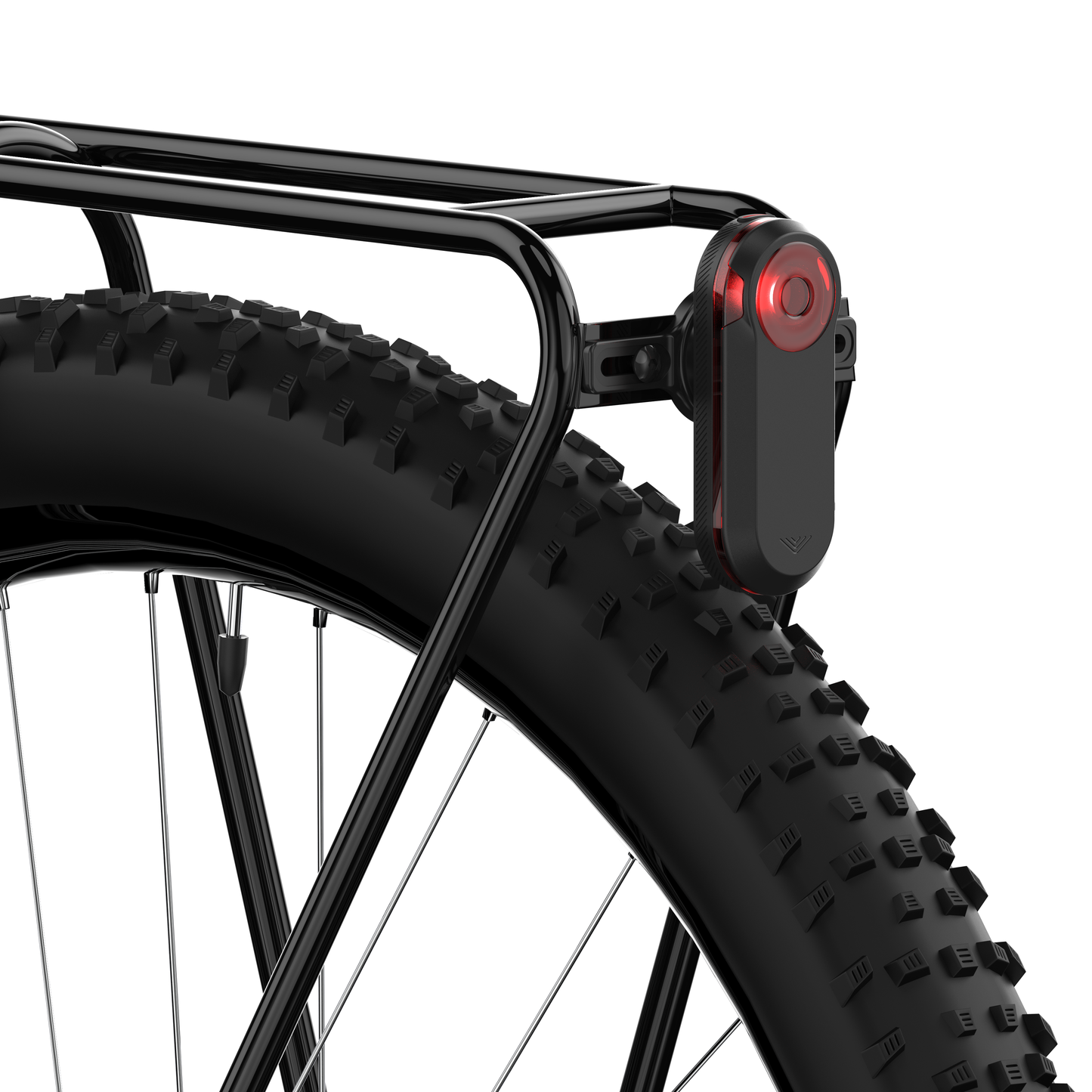 Bike Rear Rack Radar Mount