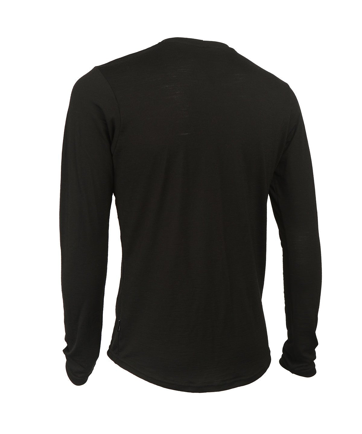 M. LIGHTWEIGHT MERINO LS TEE - BLACK