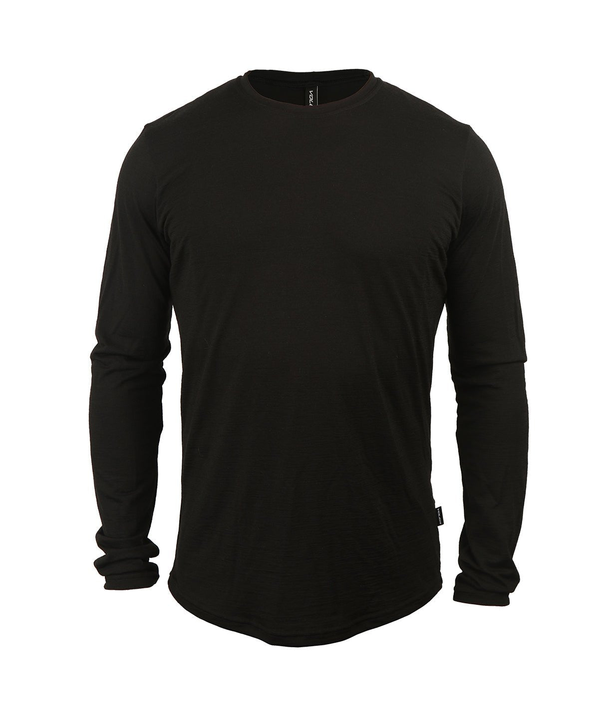 M. LIGHTWEIGHT MERINO LS TEE - BLACK