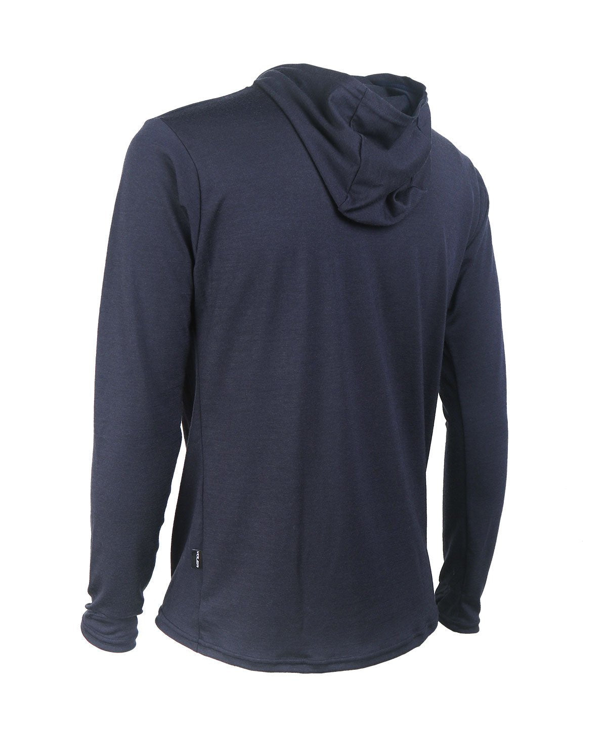 M. MIDWEIGHT MERINO HOODIE - INDIGO