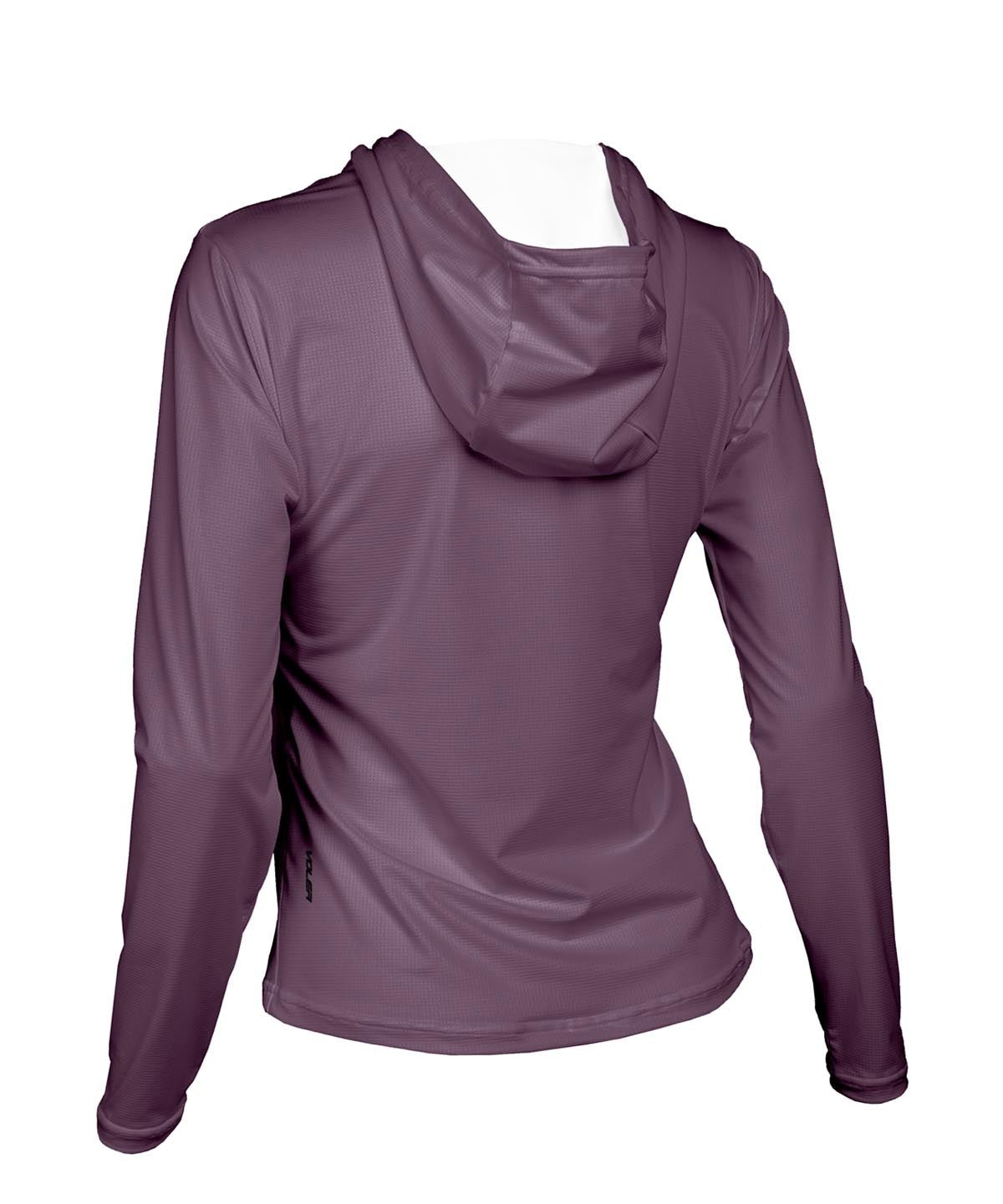 W. ENDURANCE AIR SUN HOODIE - SOLID