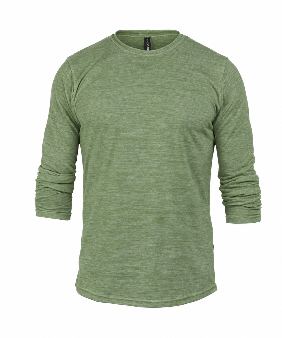 M. LIGTHWEIGHT MERINO LS TEE - MOSS HEATHER
