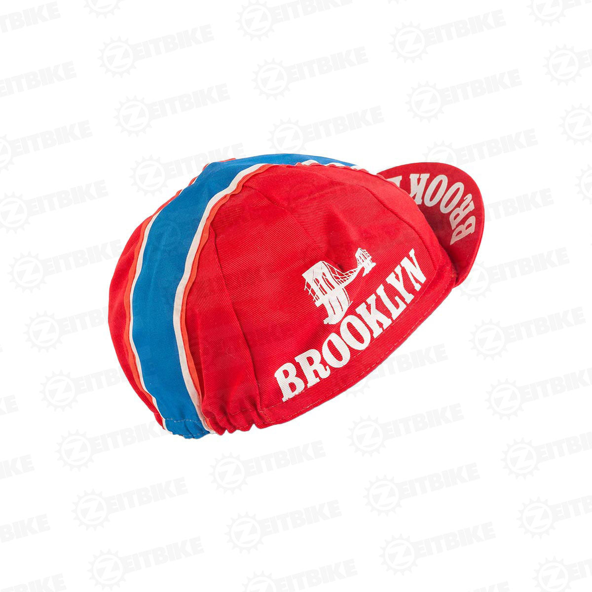 Brooklyn Vintage Cycling Cap - Brooklyn - Red