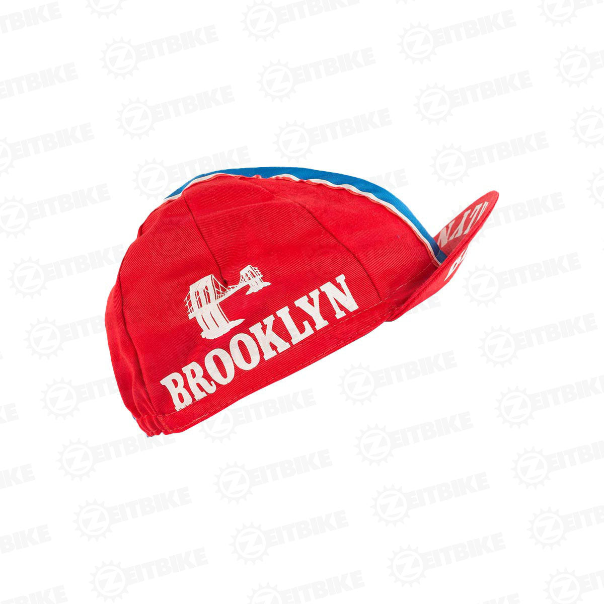 Brooklyn Vintage Cycling Cap - Brooklyn - Red