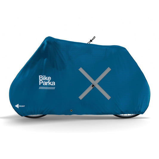 BikeParka Urban Bike Cover -Waterproof, Lock-Through Design-Camo