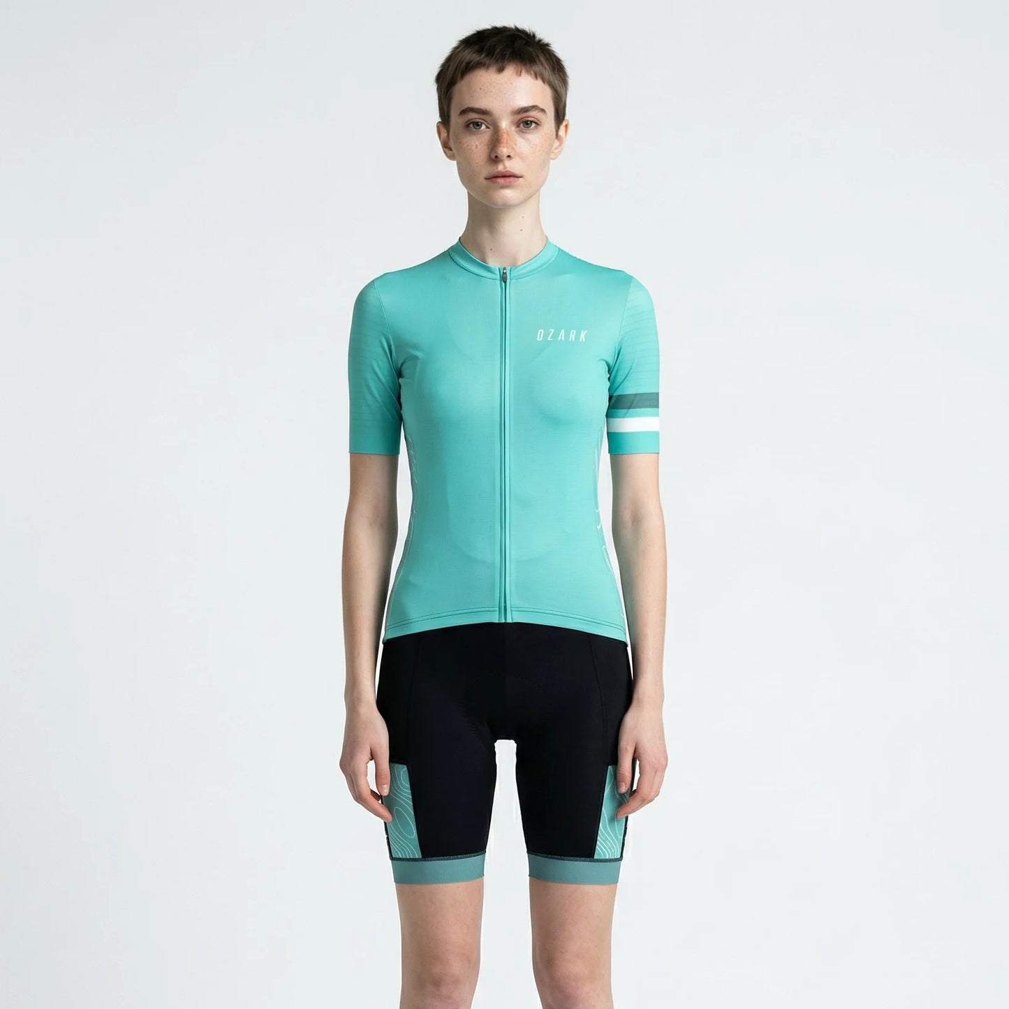 Women's Bib Shorts | Teal Core