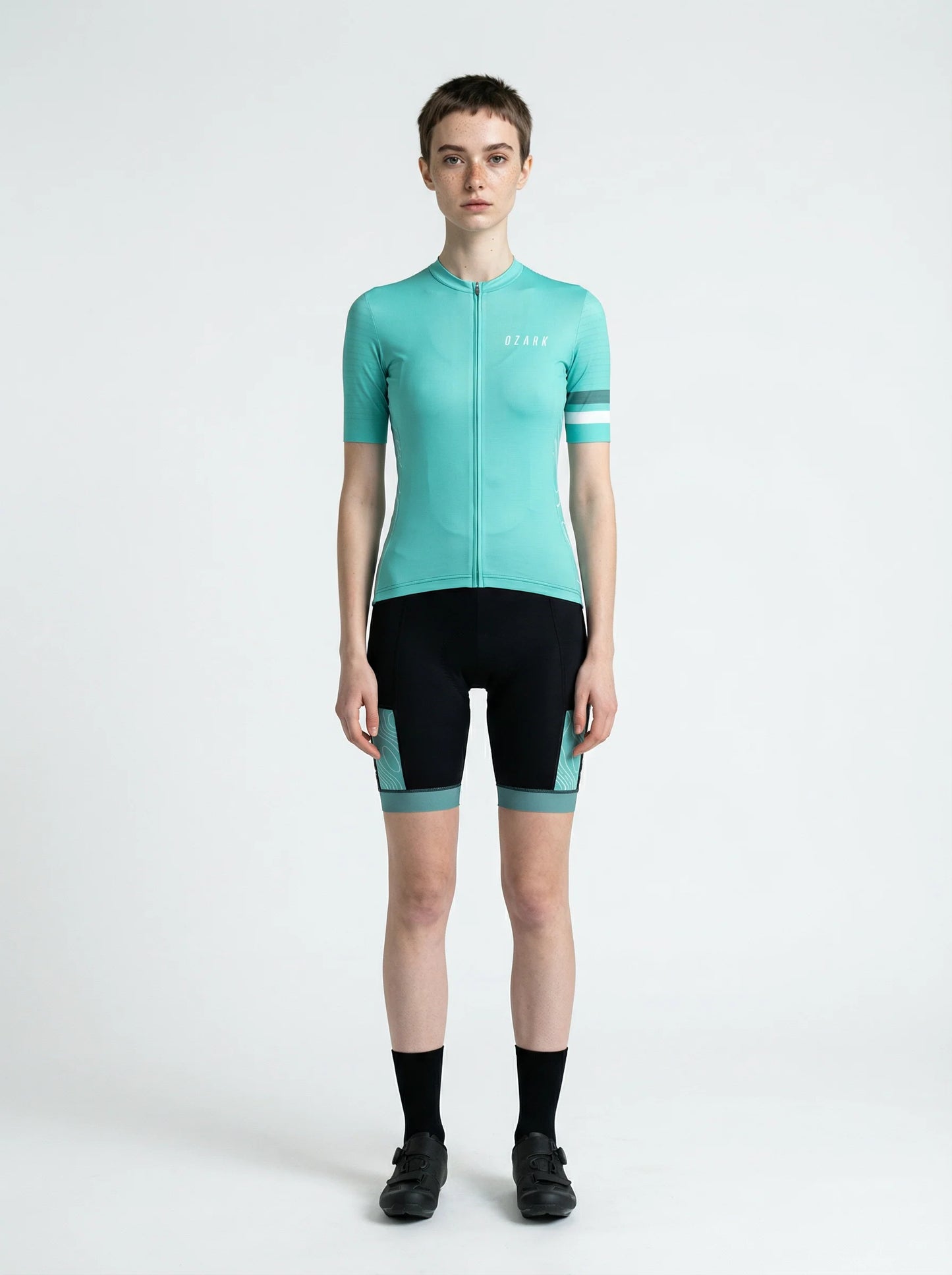 Women's Short Sleeve Jersey | Teal Core