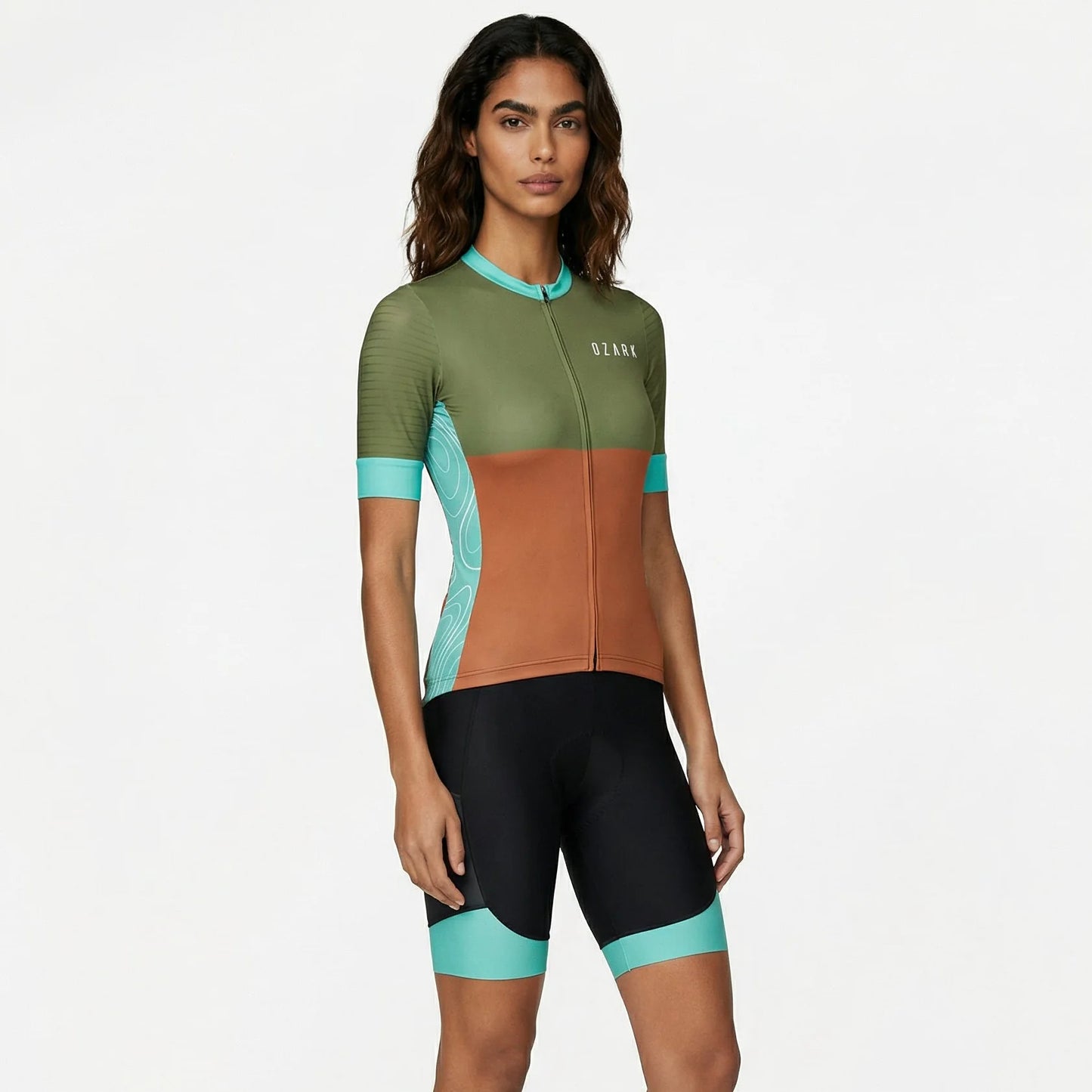 Women's Bib Shorts | Green Core