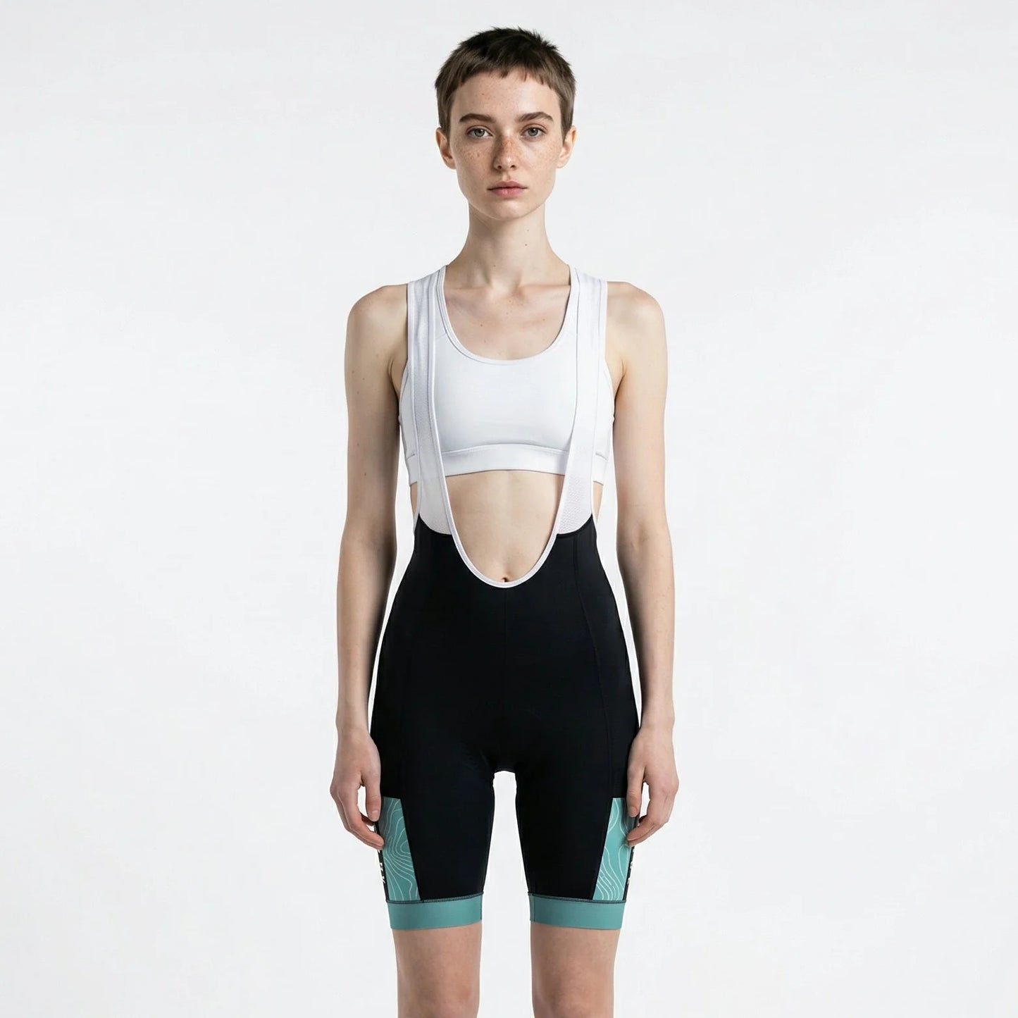 Women's Bib Shorts | Teal Core