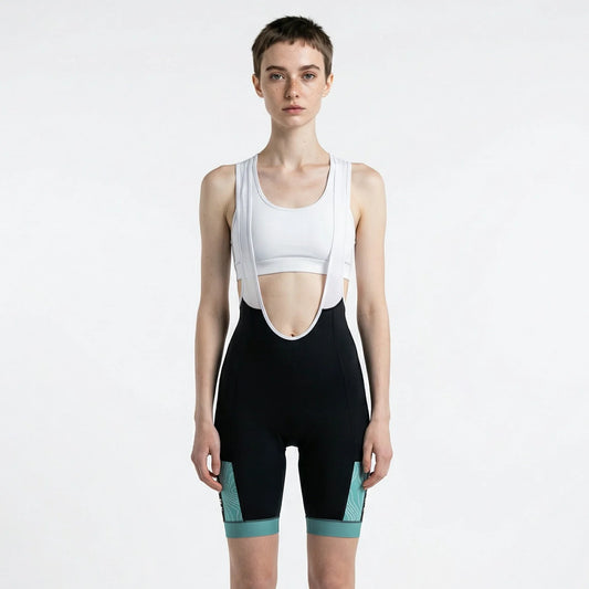 Women's Bib Shorts | Teal Core
