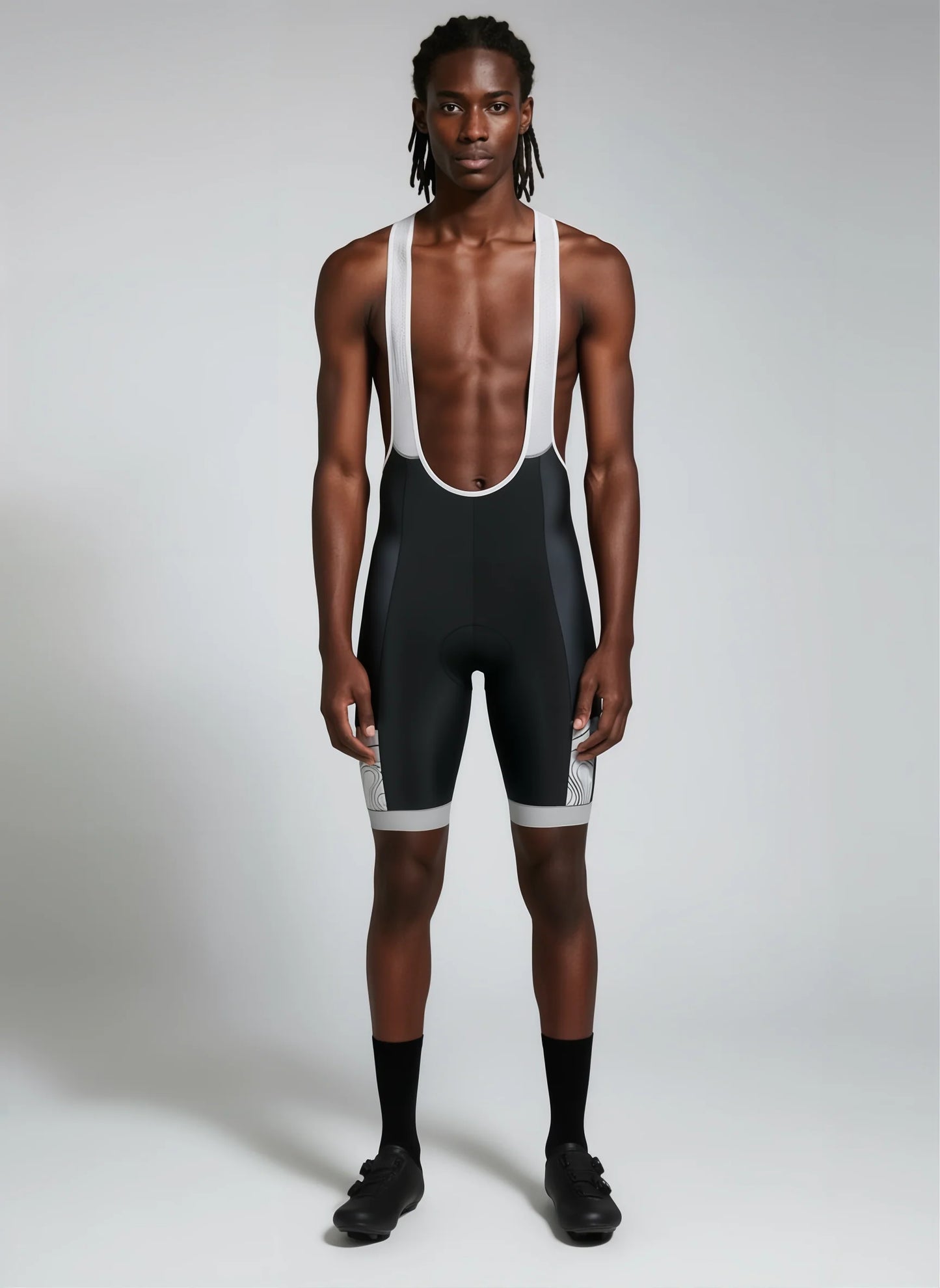Men’s Core Grey Bib Shorts – Performance Fit, Comfort, and Support