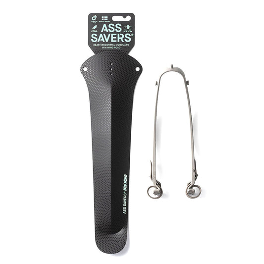 Ass Savers Win Wing Road Rear Mudguard w/ Grey Wishbone