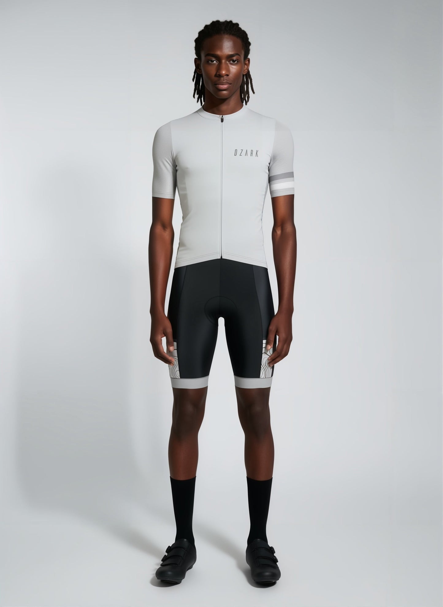Men’s Core Grey Jersey – Breathable, Performance Fit with Four-Pocket Storage