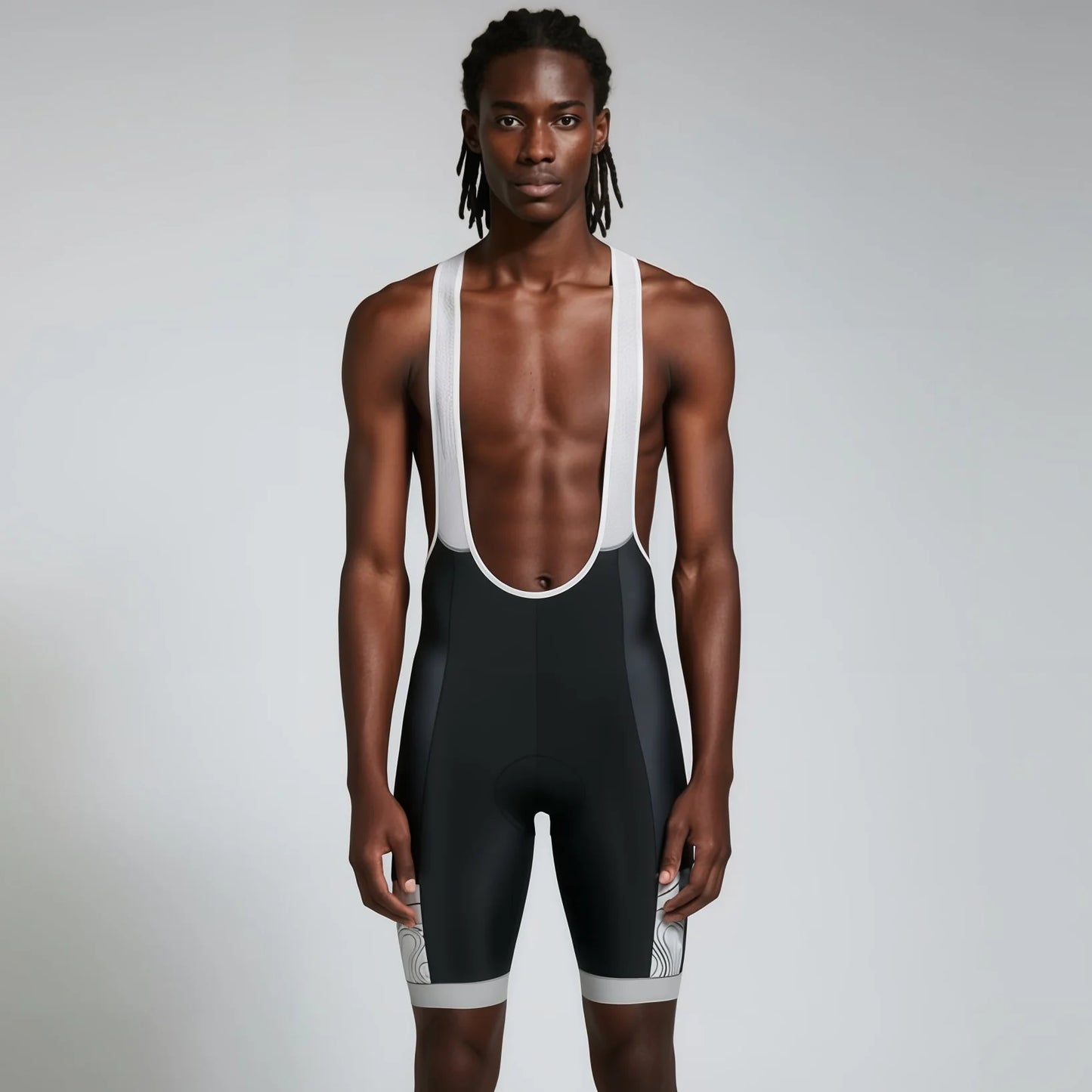 Men’s Core Grey Bib Shorts – Performance Fit, Comfort, and Support