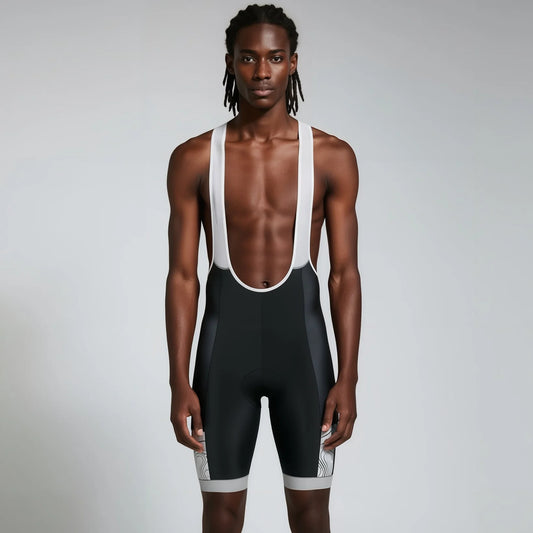 Men’s Core Grey Bib Shorts – Performance Fit, Comfort, and Support