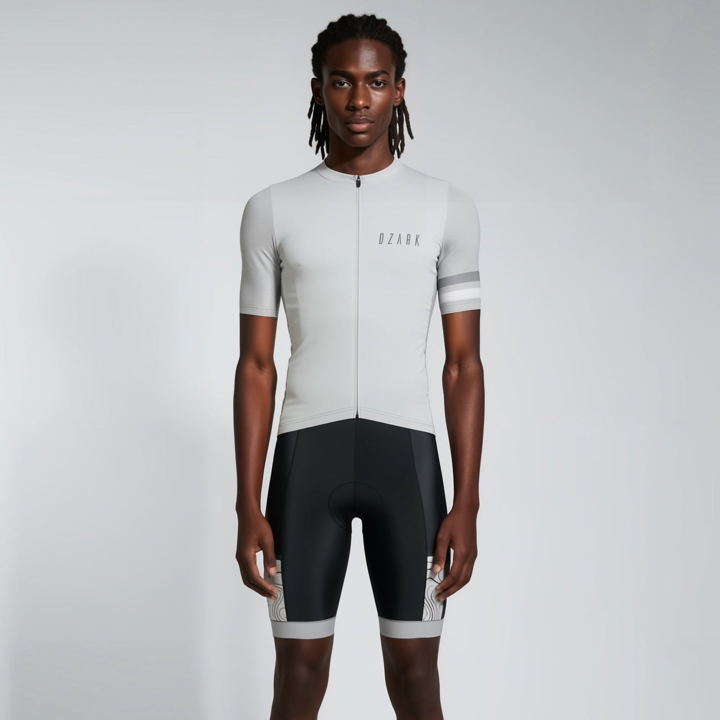 Men’s Core Grey Jersey – Breathable, Performance Fit with Four-Pocket Storage
