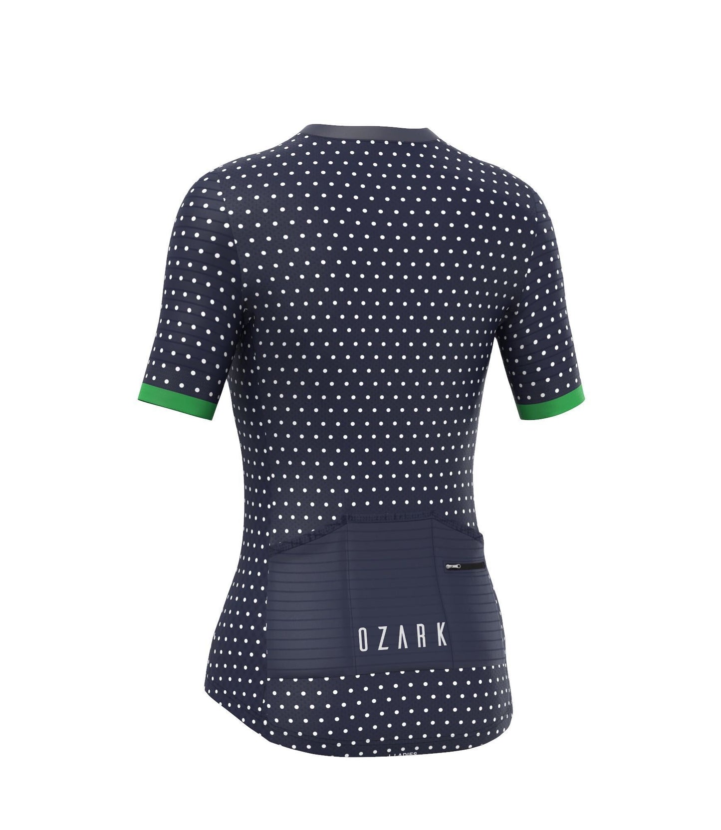 Women's Jersey | Navy Blue Polka Dot
