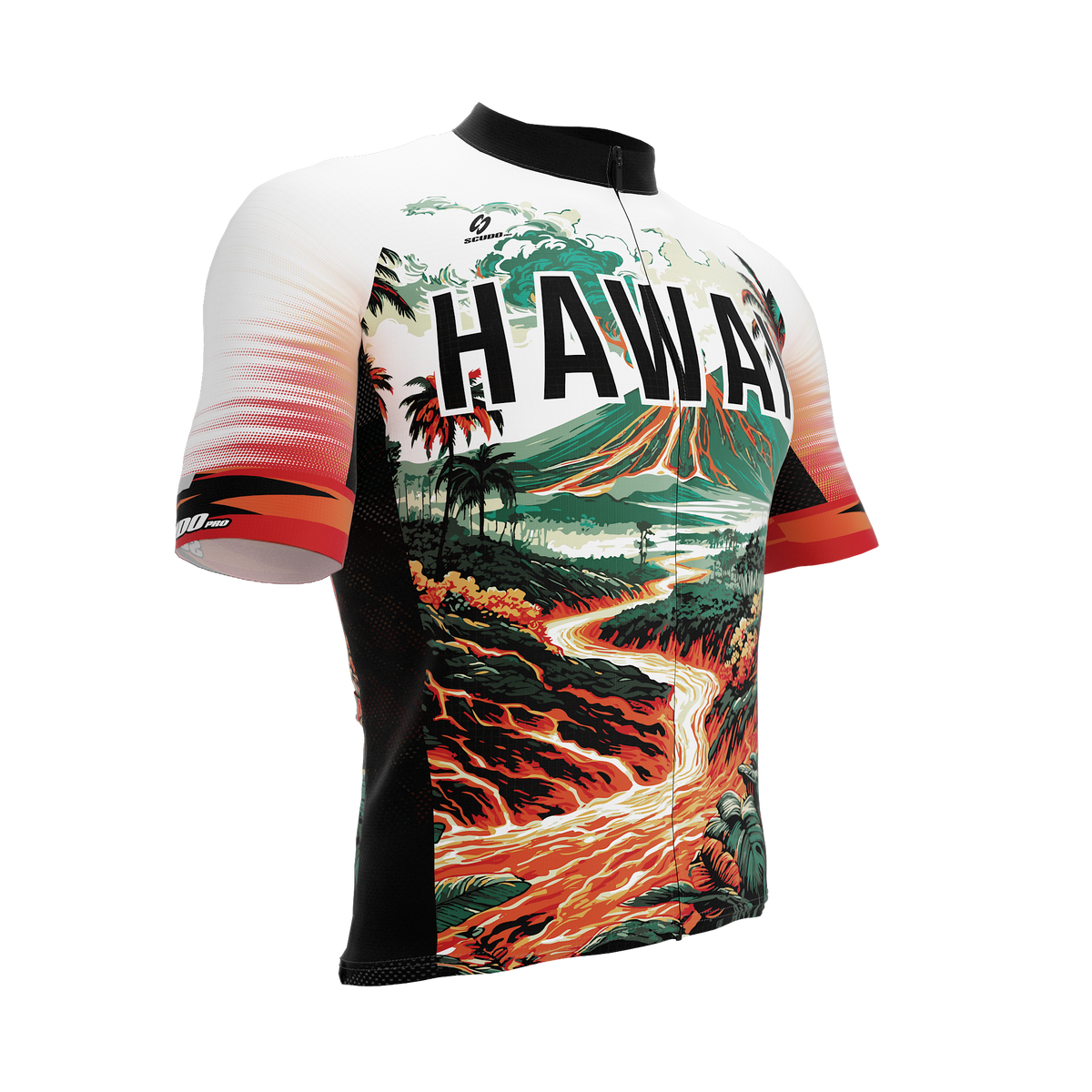 Hawaii US State | Short Sleeve Cycling PRO Jersey | Men and Women