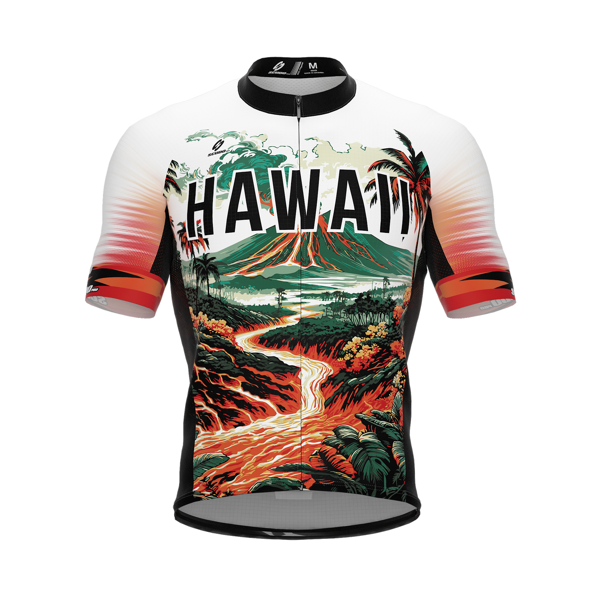 Hawaii US State | Short Sleeve Cycling PRO Jersey | Men and Women