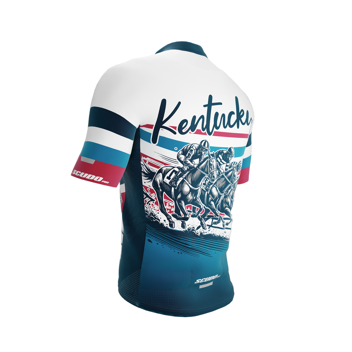 Kentucky US State | Short Sleeve Cycling PRO Jersey | Men and Women