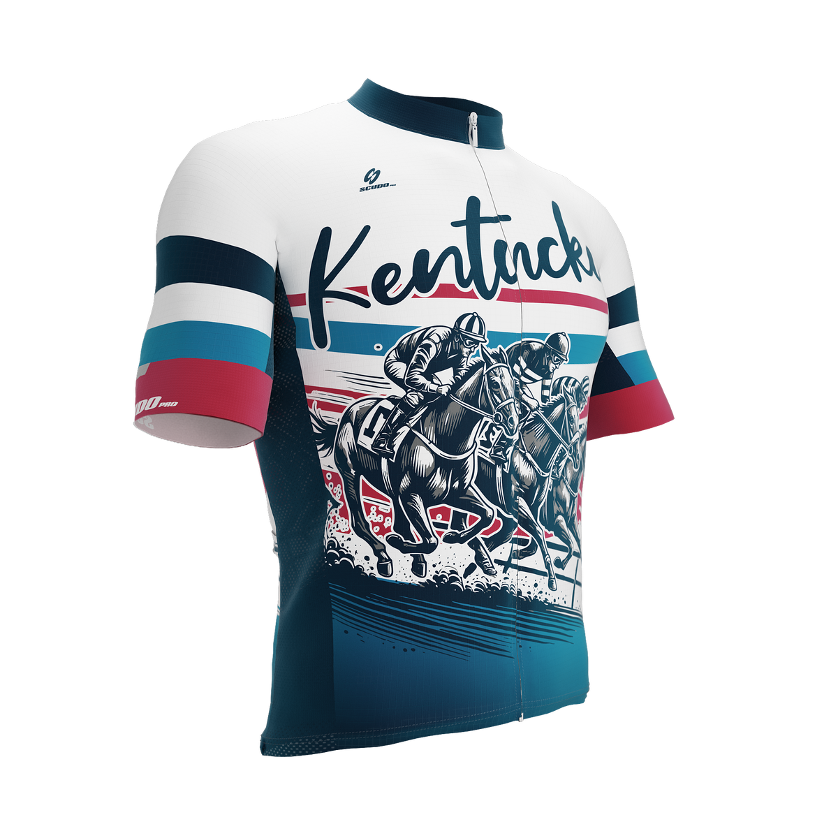 Kentucky US State | Short Sleeve Cycling PRO Jersey | Men and Women