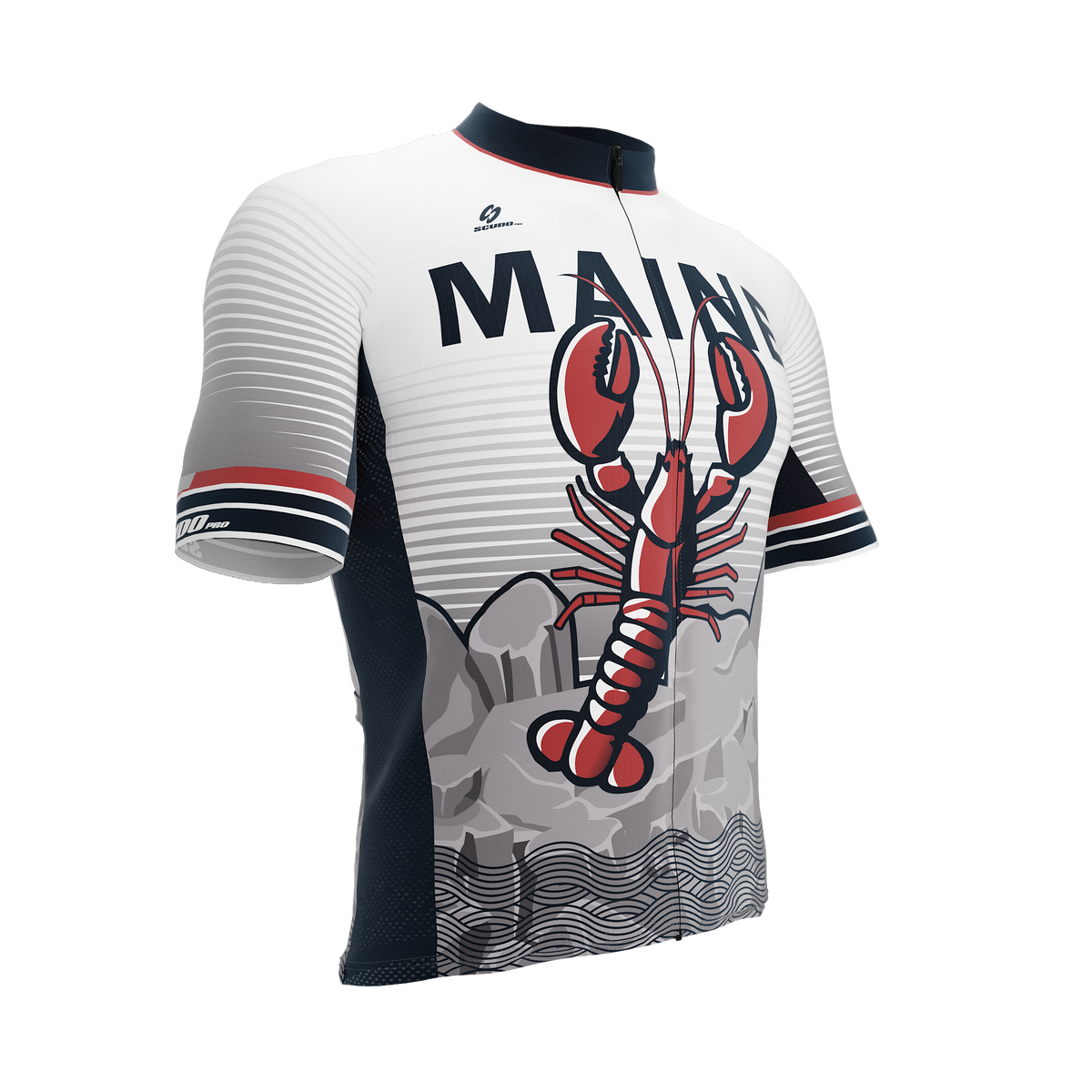 Maine US State | Short Sleeve Cycling PRO Jersey | Men and Women