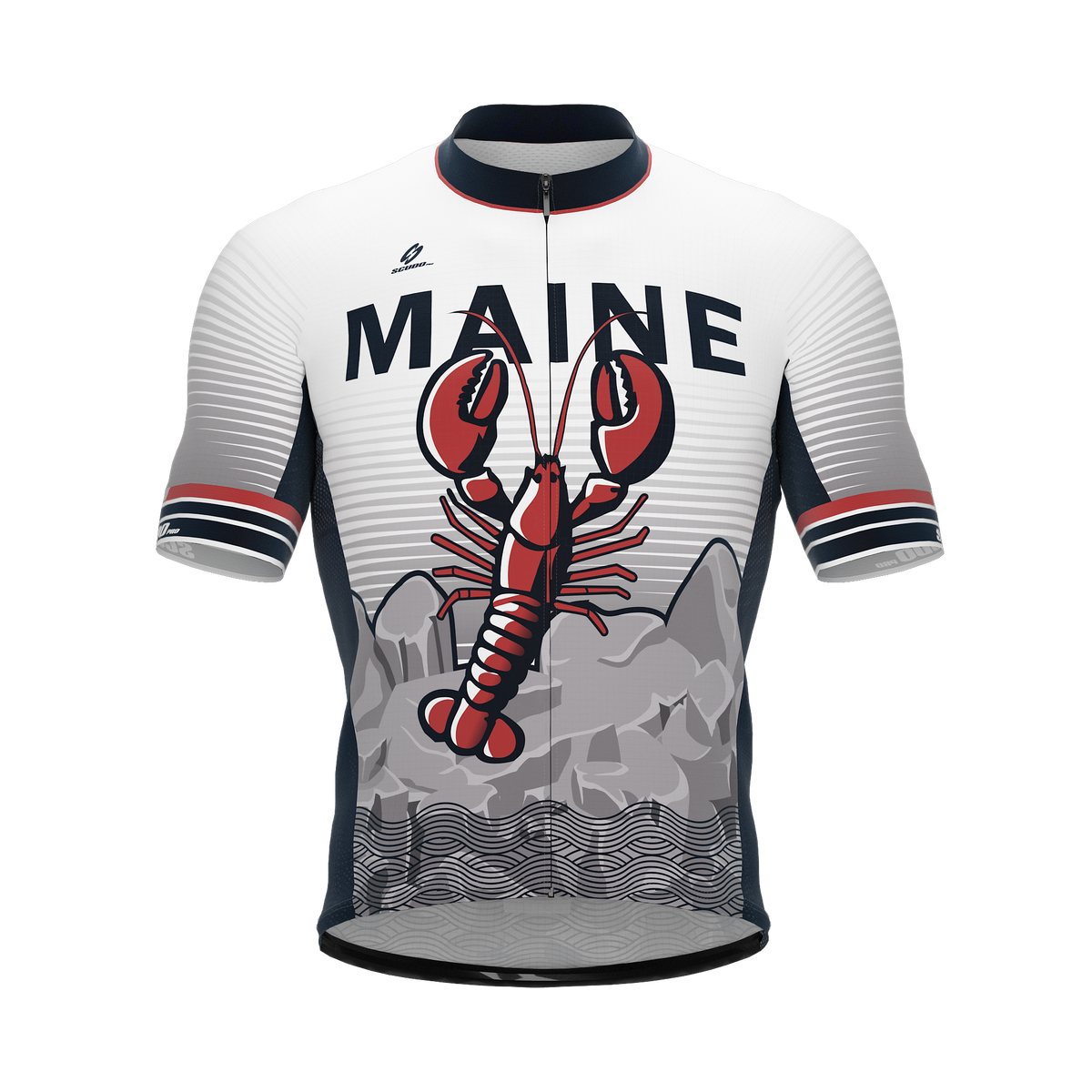 Maine US State | Short Sleeve Cycling PRO Jersey | Men and Women